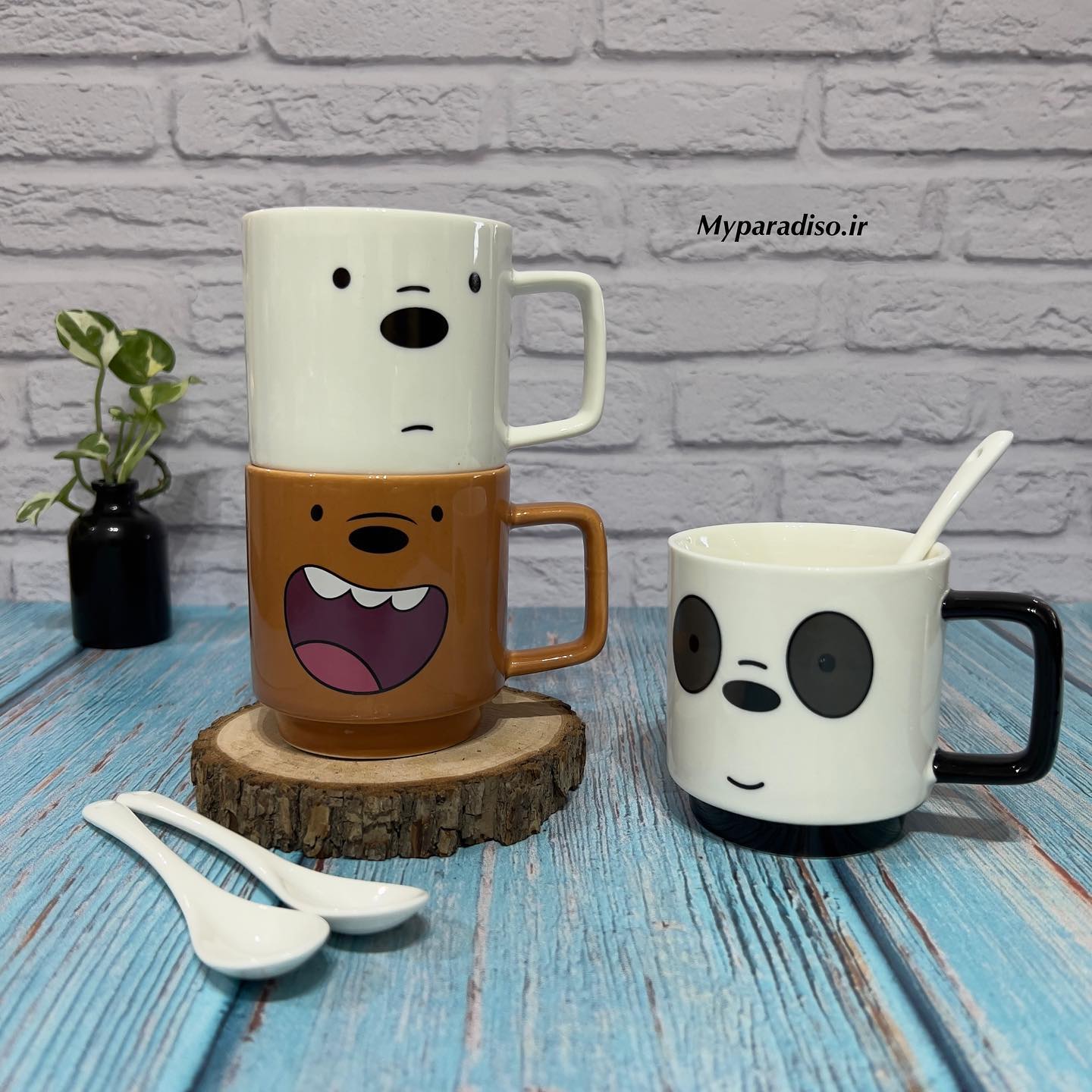 ست ماگ سه عددی مدل سه کله پوک کد 106